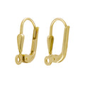 leverback shiny spare part gold 333 8k