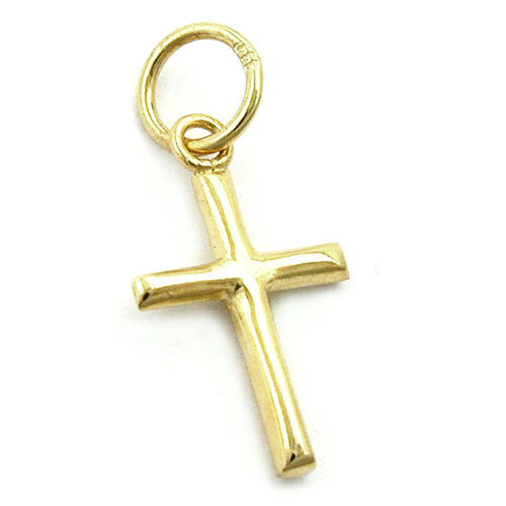 pendant small cross 8k gold