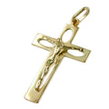 pendant crucifix 14k gold