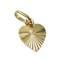 pendant small heart 14kt gold