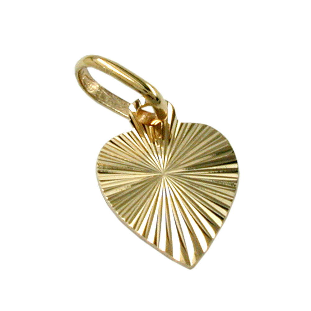 pendant small heart 14kt gold