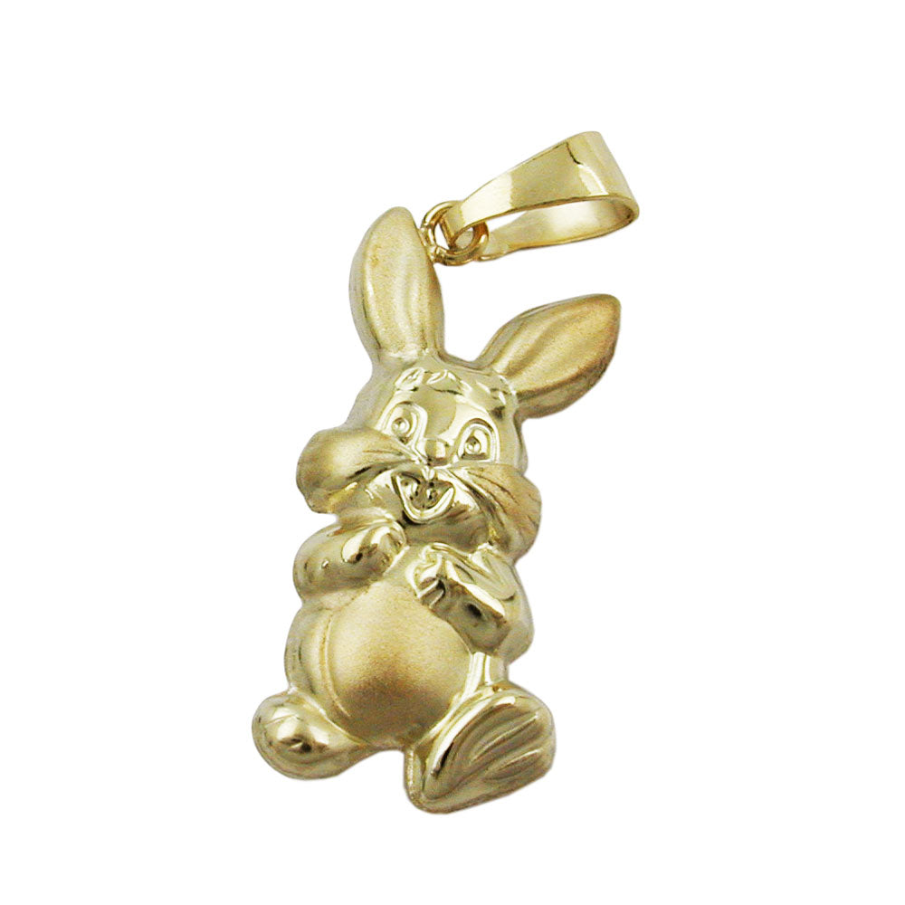 pendant bunny 20x11mm 9kt gold