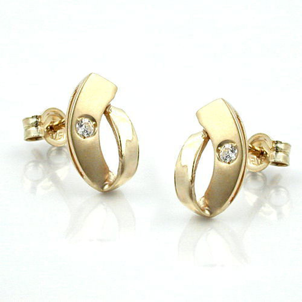 earrings 9k gold fantasy