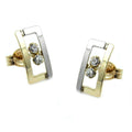 earrings zirconias fantasy 9k gold