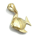 pendant fish 9k gold