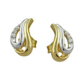 earstuds cubic zirconia silver 925