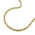 necklace 50cm anchor chain 14k gold