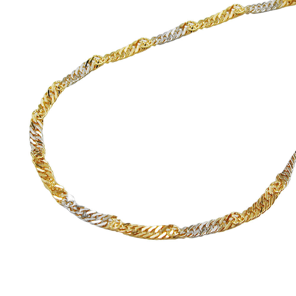 necklace singapore 50cm chain 9k gold