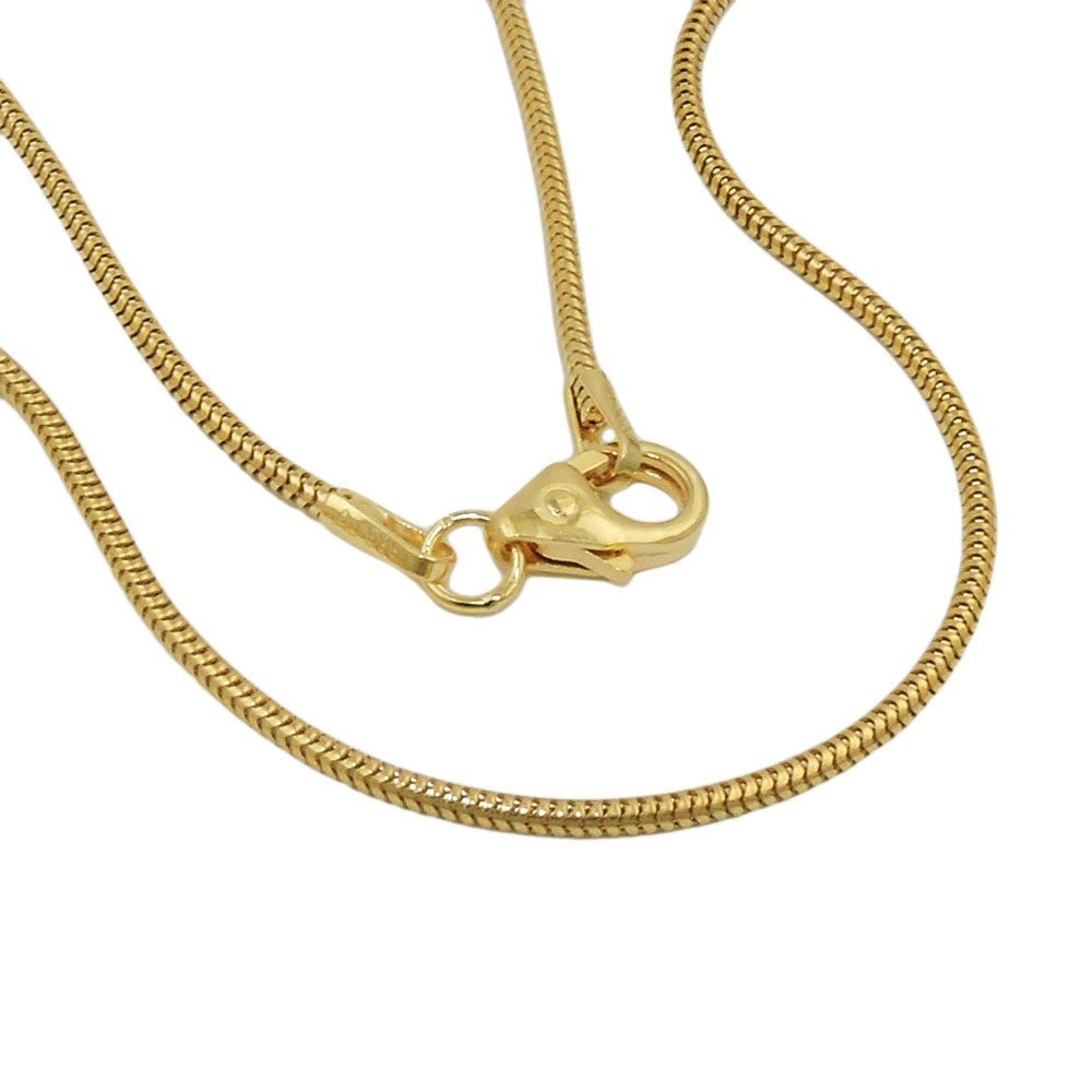 snake chain 50cm 1.2mm 14k gold