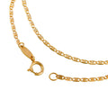 bracelet 19cm fancy sparkling 9k gold