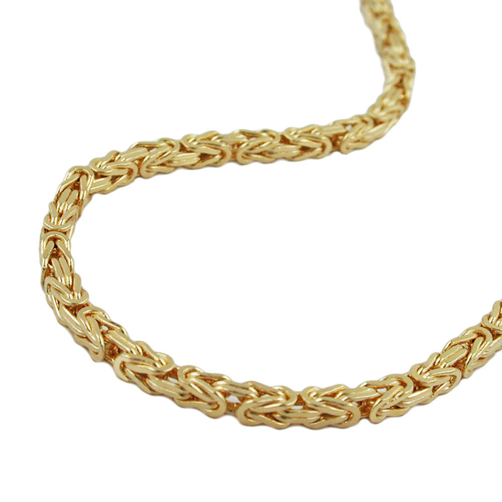 chain byzantine 2,5mm 50cm 14k gold